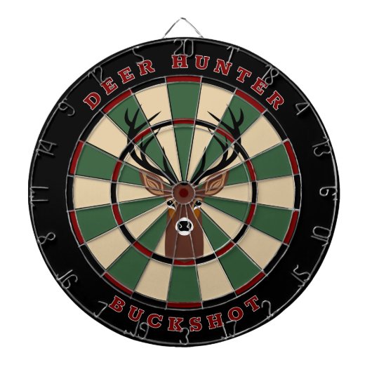 Deer Hunter Dart Board Dartbord (Voorkant)