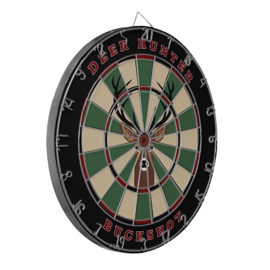 Deer Hunter Dart Board Dartbord (Voorkant Links)