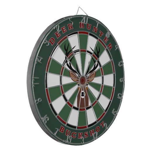 Deer Hunter Dart Board Dartbord (Voorkant Links)