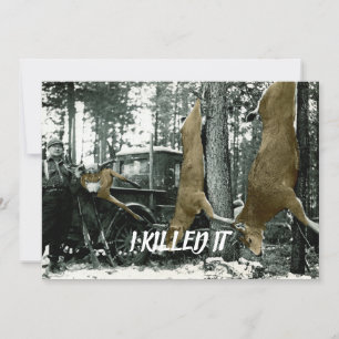 DEER HUNTER DOOD IT EN GRILLE IT PARTIJ KAART