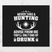 Deer Hunter Drink Bier Etiket (Enkel label)