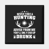 Deer Hunter Drink Magneet (Voorkant)