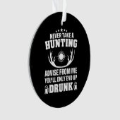 Deer Hunter Drink Ornament (voorkant)