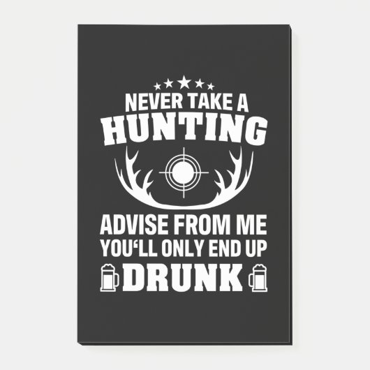 Deer Hunter Drink Post-it® Notes (Voorkant)