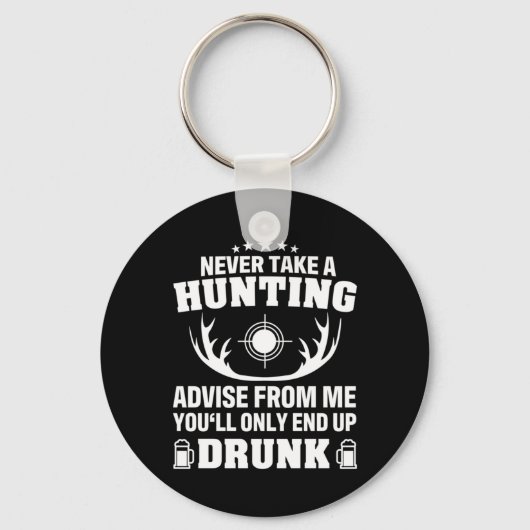 Deer Hunter Drink Sleutelhanger (Voorkant)