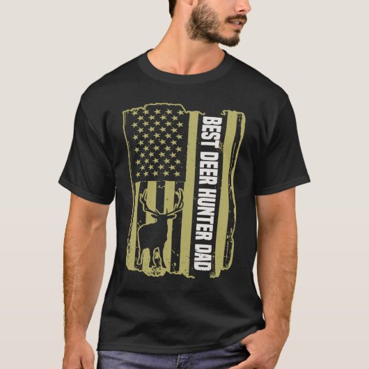 Deer Hunter Hunter Hunter Season Vader 9 T-shirt (Voorkant)