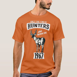 Deer Hunter Hunting 53th Birthday Gift T-shirt