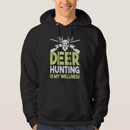 Deer Hunter Hunting Season Huntsman  1 Hoodie (Voorkant)
