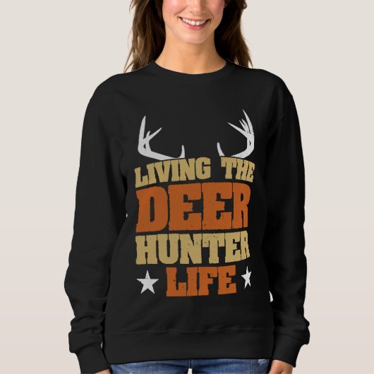 Deer Hunter Hunting Season Huntsman  1 Trui (Voorkant)
