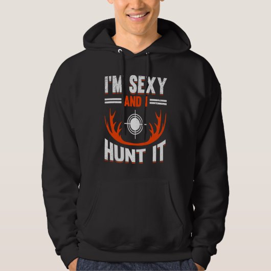 Deer Hunter Hunting Season Huntsman Hoodie (Voorkant)