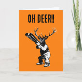 Deer Hunter Oh Deer Kaart (Voorkant)