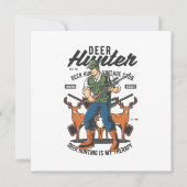 Deer hunter Quote Mancave (Voorkant)