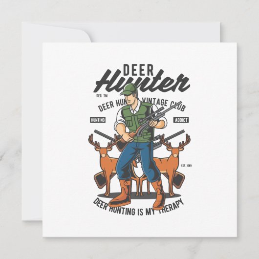 Deer hunter Quote Mancave (Voorkant)