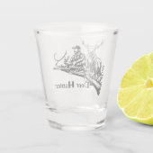 Deer Hunter Shot Glas (Achterkant)