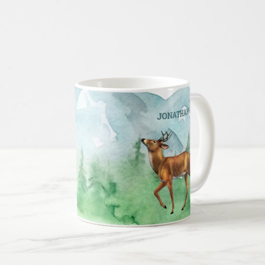 Deer Hunter Specialized Forest Mountain Koffiemok (Voorkant rechts)