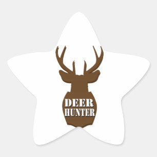 Deer Hunter Ster Sticker