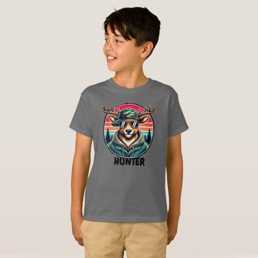 Deer Hunter T-shirt (Voorkant volledig)
