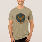 Deer Hunter Tri-Blend Shirt (Voorkant)