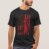Deer Hunter Usa Ameri T-shirt (Voorkant)
