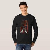 Deer Hunter Usa Ameri T-shirt (Voorkant volledig)