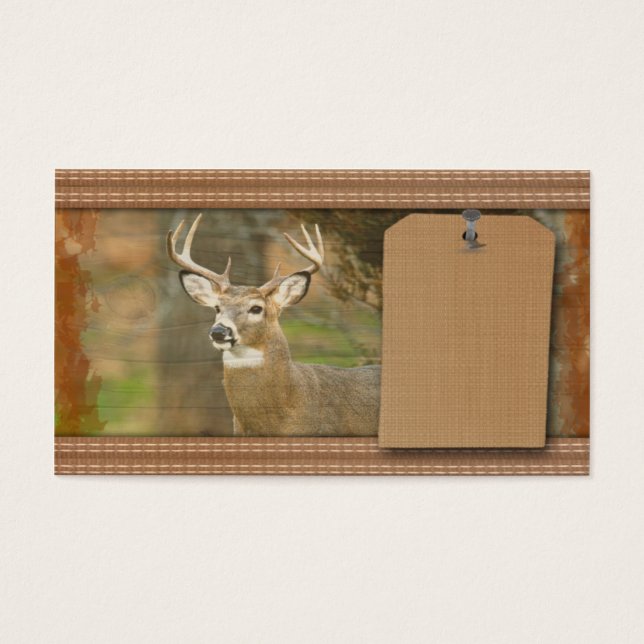 Deer Hunter Visitekaartjes (Voorkant)