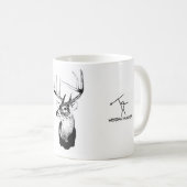 Deer Hunting 10-punt Koffiemok (Voorkant rechts)