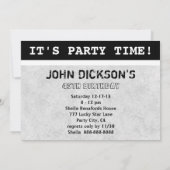 Deer Hunting Birthday Invitation Kaart (Achterkant)