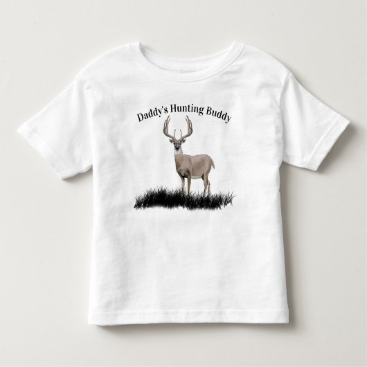 Deer Hunting Buddy Kinder Shirts (Voorkant)