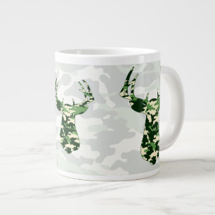 Deer Hunting Camo Buck Grote Koffiekop