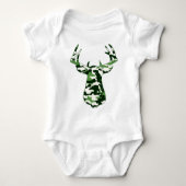 Deer Hunting Camo Buck Romper (Voorkant)