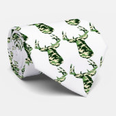 Deer Hunting Camo Buck Stropdas (Opgerold)
