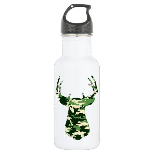 Deer Hunting Camo Buck Waterfles