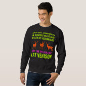 Deer Hunting Camping Shooting Vegetarian An Trui (Voorkant volledig)
