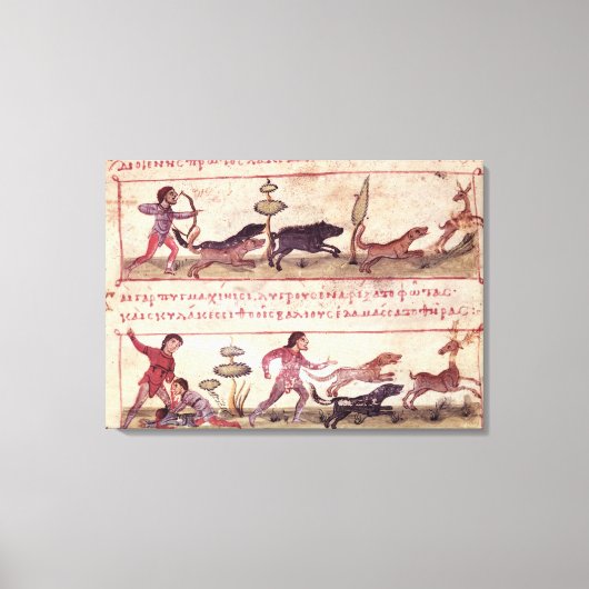 Deer Hunting Canvas Afdruk (Voorkant)