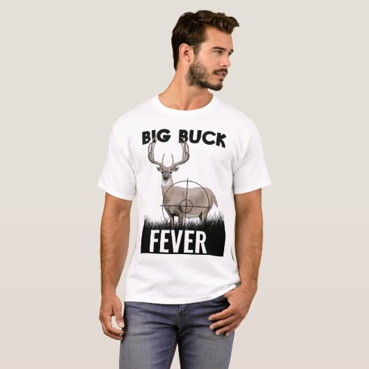 Deer Hunting Crosshairs T-shirt (Voorkant volledig)