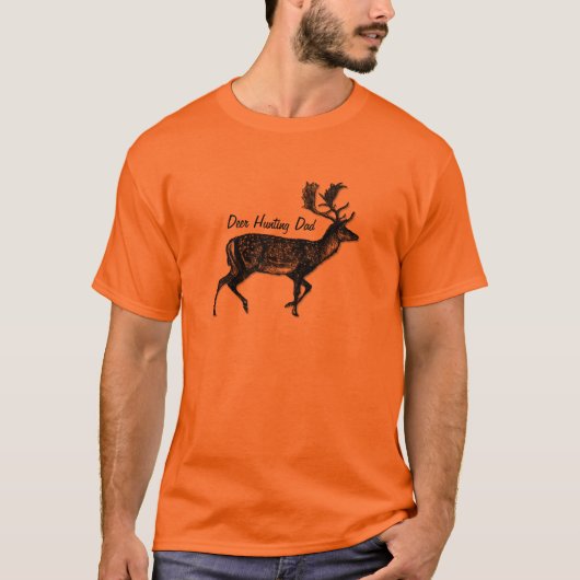 Deer Hunting Dad  T-shirt (Voorkant)