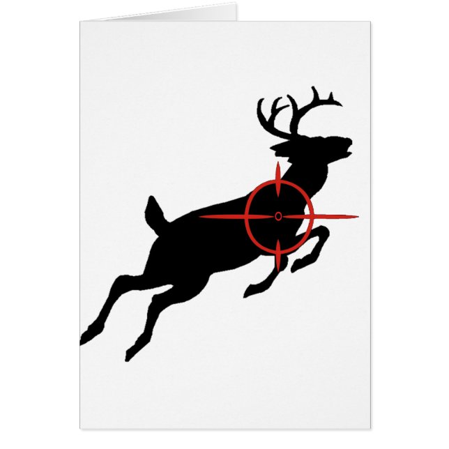 Deer Hunting - Deer met kruisstoelen erop (Voorkant)