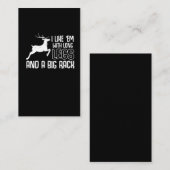 Deer Hunting Forest Animal Hunt Visitekaartje (Voorkant / Achterkant)