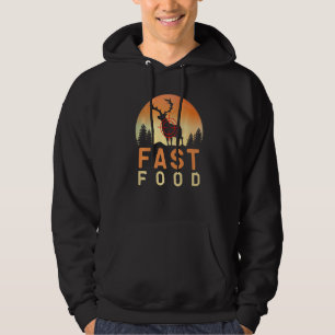 Deer Hunting Funny Hunter Fast Food T-shirt