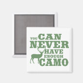 Deer Hunting Humor Camouflage Magneet (Voorkant / Achterkant)