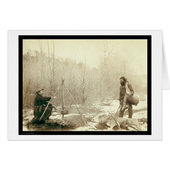 Deer Hunting in Deadwood South Dakota 1887 (Voorkant Horizontaal)