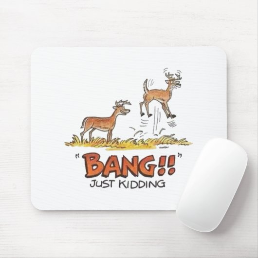 Deer Hunting Joke Muismat (Met muis)