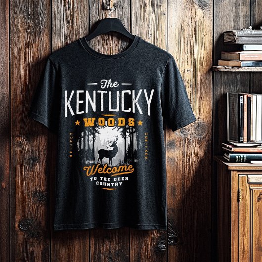 Deer Hunting Kentucky Vintage T-shirt