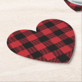 Deer Hunting Lodge Baby shower Antlers Kartonnen Onderzetters (Gekanteld)