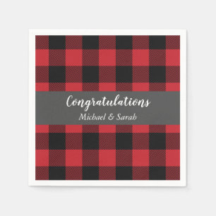 Deer Hunting Lodge Baby shower Antlers Servet