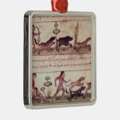 Deer Hunting Metalen Ornament (Rechts)
