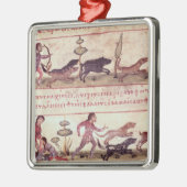 Deer Hunting Metalen Ornament (Links)