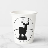 Deer Hunting Papieren Bekers (Voorkant)