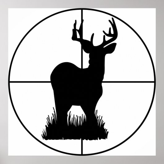 Deer Hunting Poster (Voorkant)