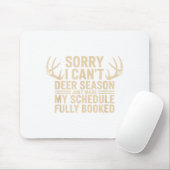 Deer Hunting Quote Hunter Whitetail Buck Deer Seas Muismat (Met muis)
